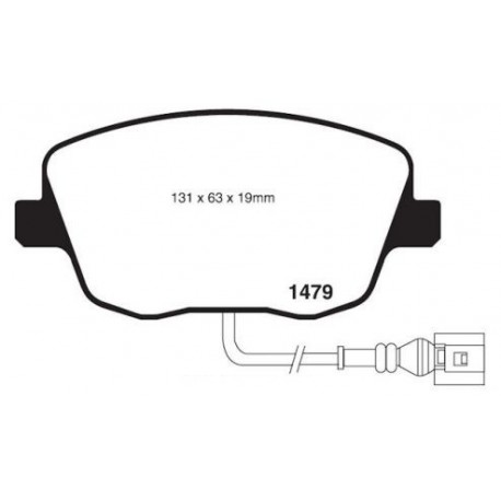 Pastillas EBC Delanteras