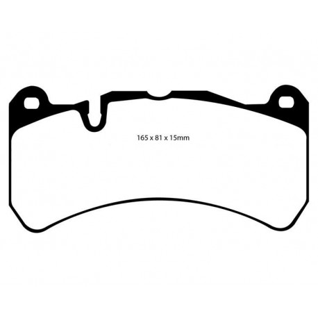 Pastillas EBC DP41591R (Pinza Brembo)