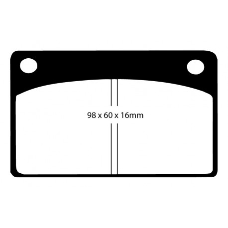Pastillas EBC DP2143 (Pinza Hi-Spec)