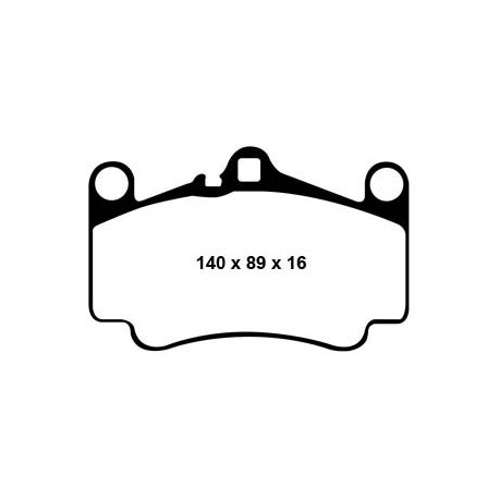 Pastillas EBC DP41515R (Pinza Movit)