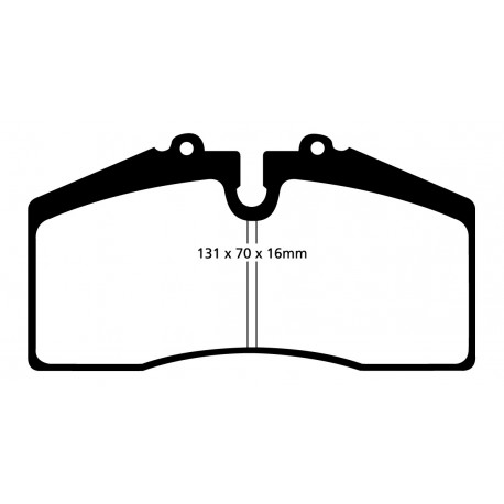 Pastillas EBC DP21014 (Pinza Stoptech)