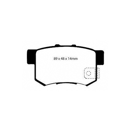 Pastillas de freno EBC Yellowstuff