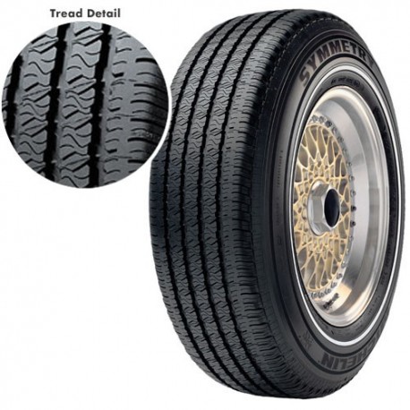 225/70 R16 107T Michelin Symmetry Banda Blanca 19mm
